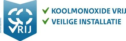 Keurmerk koolmonoxide vrij en veilige installatie